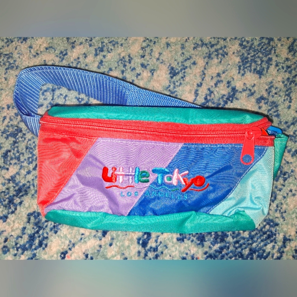 Colorful Little Tokyo Fanny Pack By MOKUYOBI made In The USA NEW with Tags